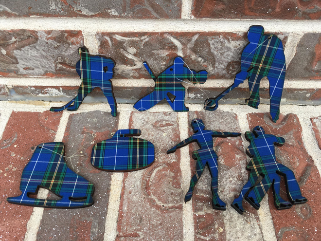 Tartan Ornaments