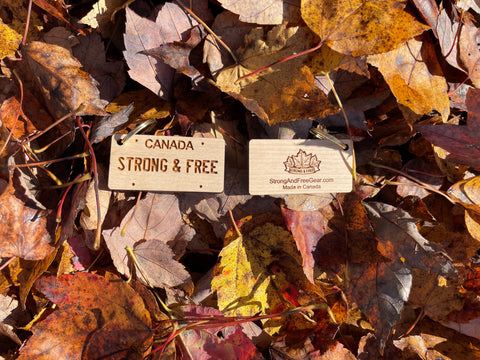Strong &amp; Free™ Wooden Keyrings